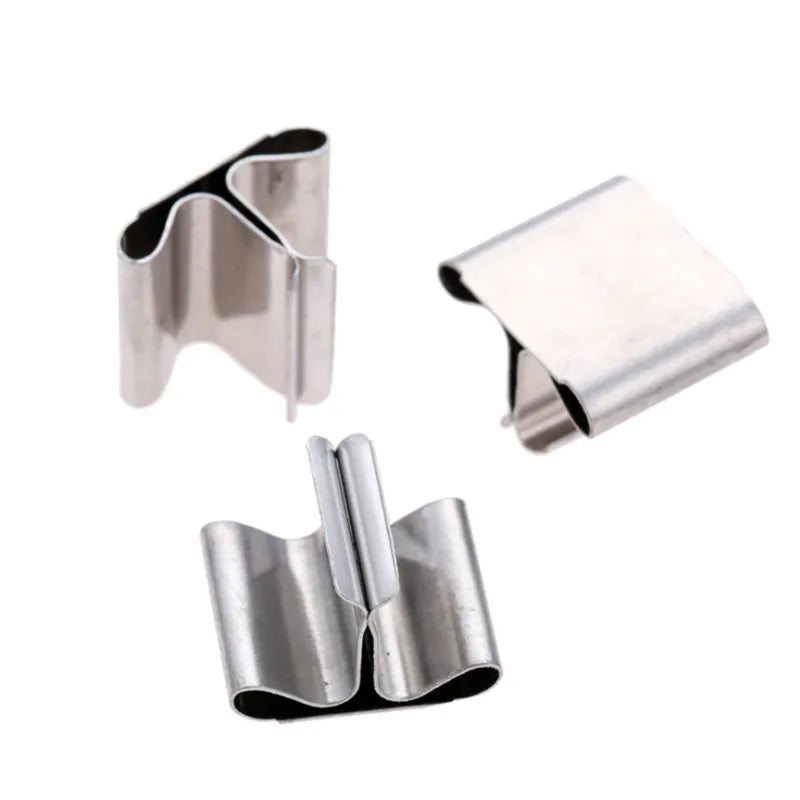 Wood Candle Wick Base Clips Iron Holders for Wooden Wicks DIY Candle Making Supplies