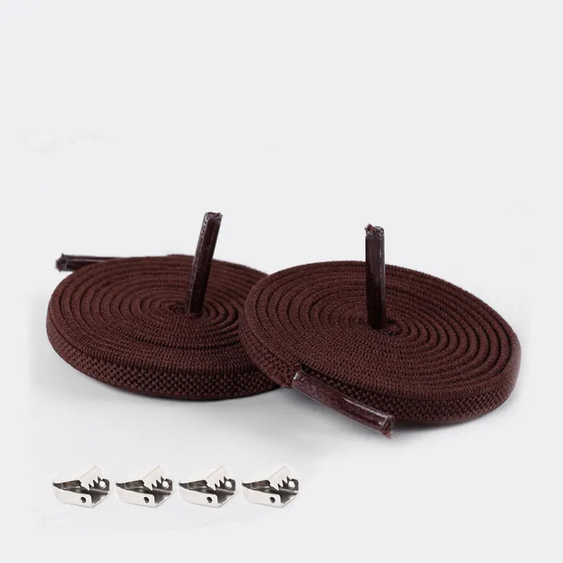 Elastische veters zonder knopen voor moeiteloze buitensneakers - Snelle en veilige pasvorm voor kinderen en volwassenen! Ideale luie veters voor iedereen!
