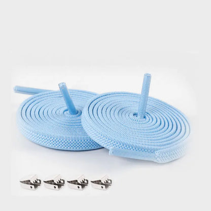 Elastische veters zonder knopen voor moeiteloze buitensneakers - Snelle en veilige pasvorm voor kinderen en volwassenen! Ideale luie veters voor iedereen!