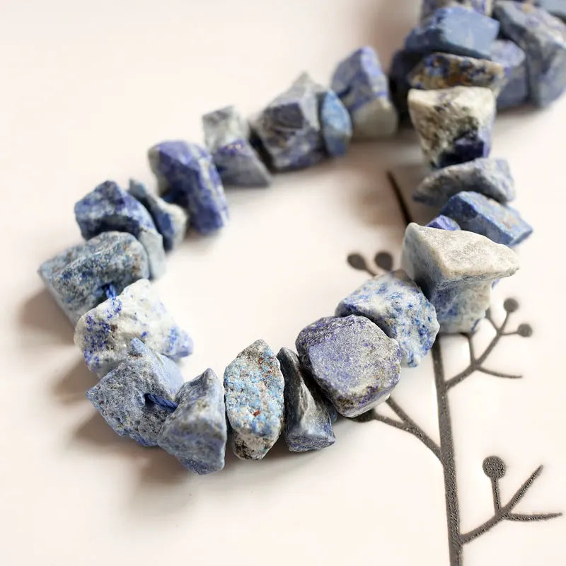 Natural Fluorite Amethyst Quartz Nugget Beads 7 Inch Half Strand Raw Gemstone Chips for Jewelry Making DIY Bracelet Supplies