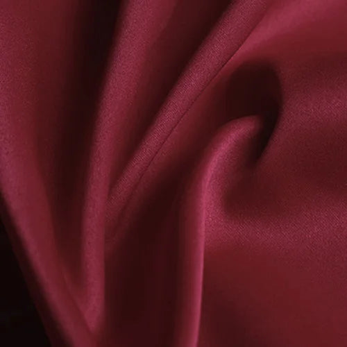 Polyester Satin Fabric Solid Color Faux Silk for Sewing Doll Dress Gift Box Lining DIY Craft Fabric