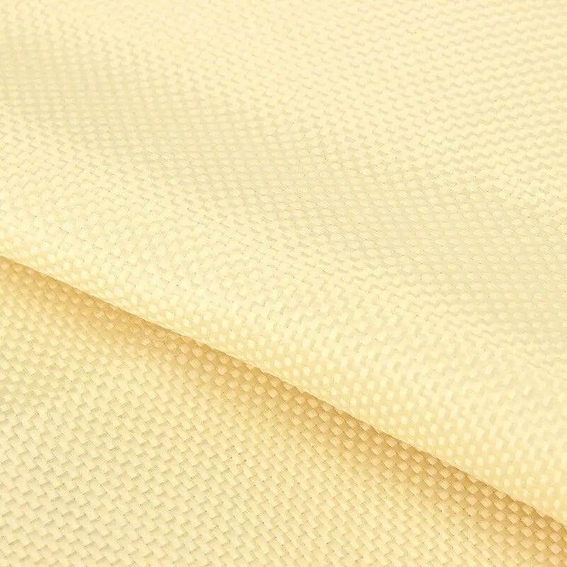 Aramid Fiber Fabric 200gsm Yellow Plain Weave 100x30cm Heat Resistant Industrial Sewing Cloth