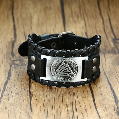 Vnox | Elegante Viking Armband voor een Tijdloze Look