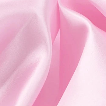 Polyester Satin Fabric Solid Color Faux Silk for Sewing Doll Dress Gift Box Lining DIY Craft Fabric