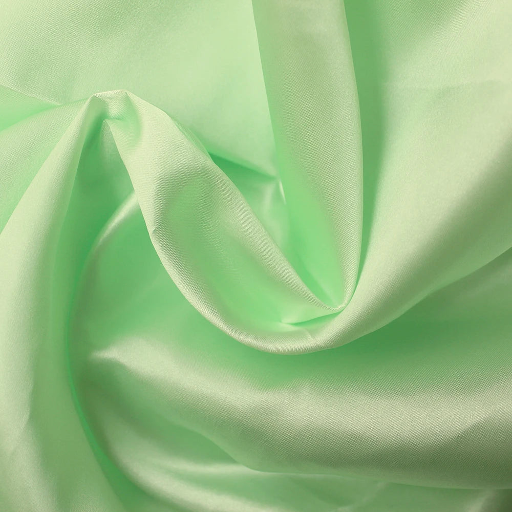 Polyester Satin Fabric Solid Color Faux Silk for Sewing Doll Dress Gift Box Lining DIY Craft Fabric