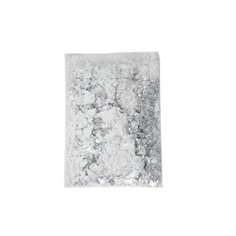 Gold Silver Rose Gold Leaf Flakes for Candles | Decorative Metal Foil | Candle Making Supplies for Wax & Resin