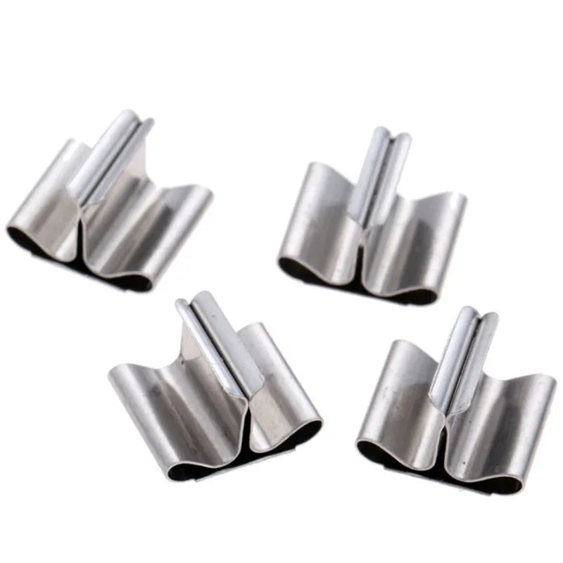 Wood Candle Wick Base Clips Iron Holders for Wooden Wicks DIY Candle Making Supplies