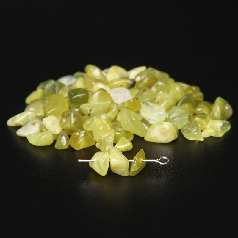 Natural Rose Quartz Chip Beads 5-8mm Irregular Stone Strand 15.5 Inch for Jewelry Making DIY Bracelet Necklace Supplies