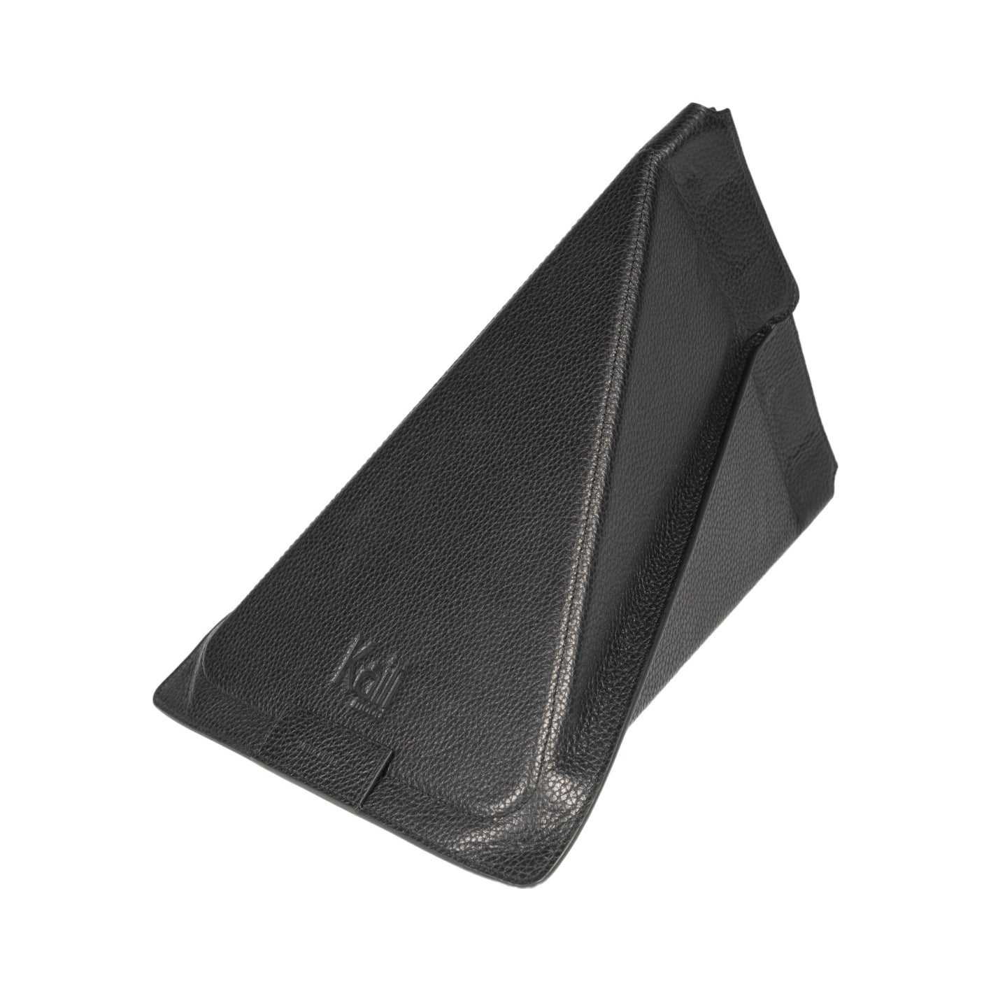 K0031AB | Modular Tablet Case/Support in Genuine Leather, full grain, dollar grain. Black colour. Closure with magnets. Dimensions: 22 x 31 cm. Packaging: TNT bag-1