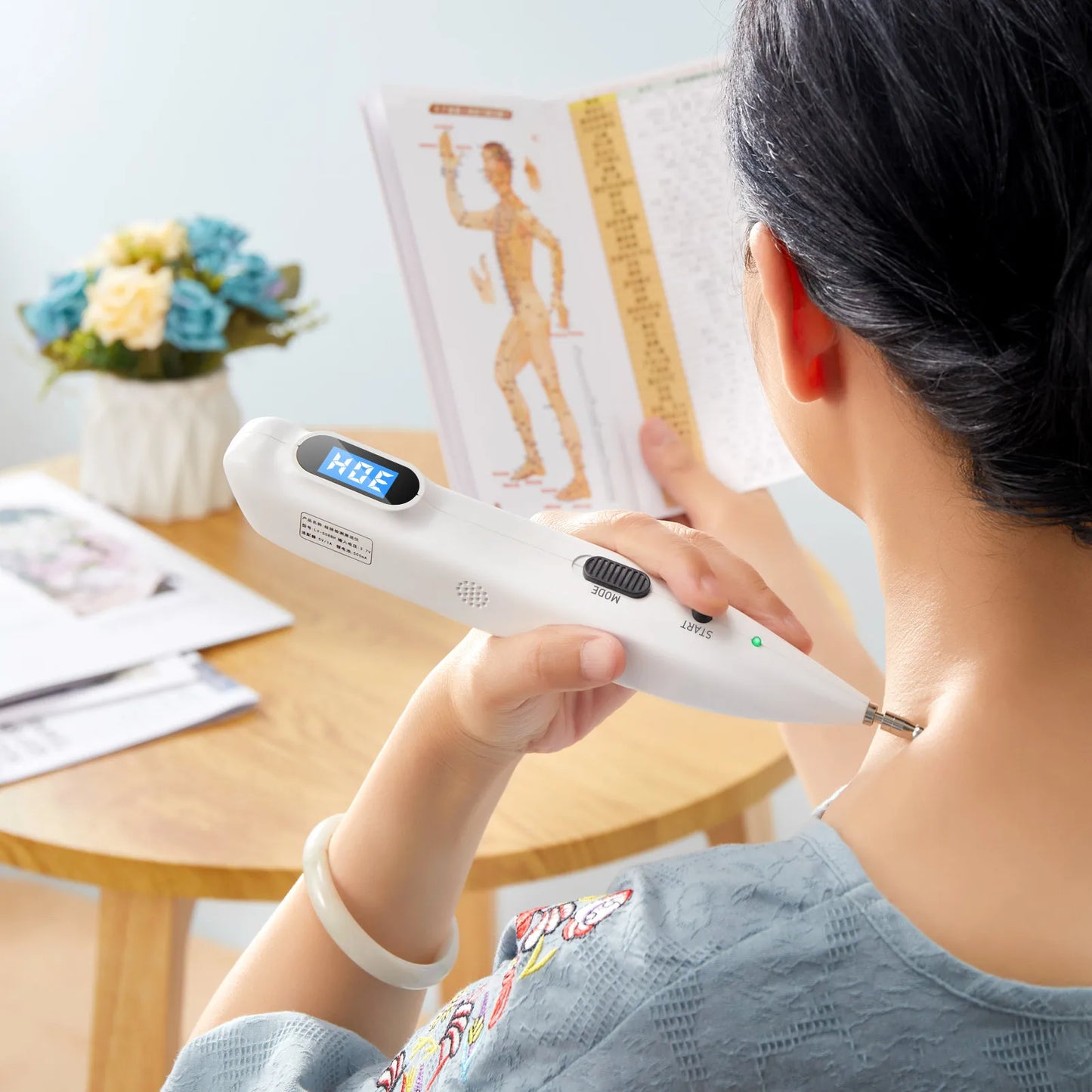 Leawell Elektronische Massagepen – Ontspanning & Comfort voor Thuis of op Kantoor