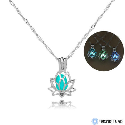 Stralende Lotus Ketting - Verlicht Je Stijl!