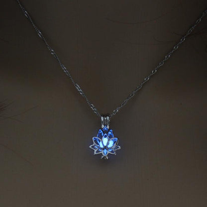 Stralende Lotus Ketting - Verlicht Je Stijl!