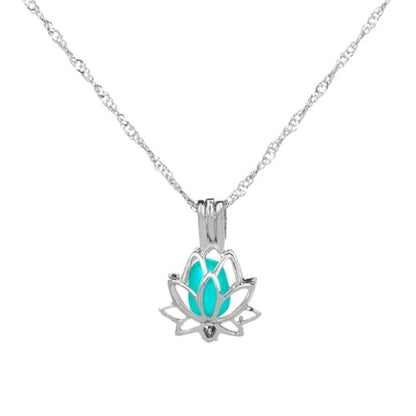 Stralende Lotus Ketting - Verlicht Je Stijl!