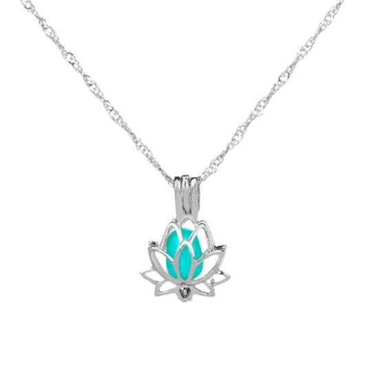 Stralende Lotus Ketting - Verlicht Je Stijl!