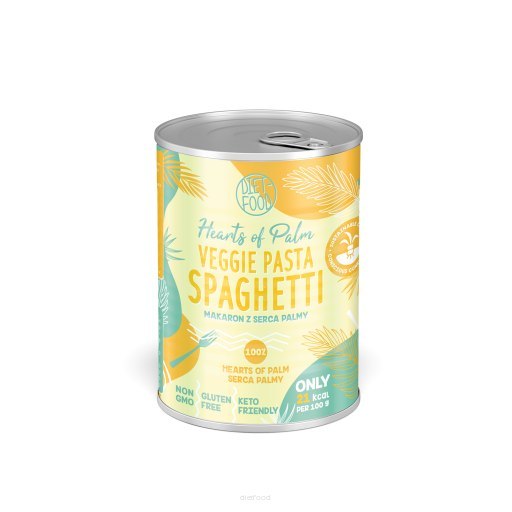 Keto pasta Spaghetti Hearts of Palm 400 g - better than Konjac-0