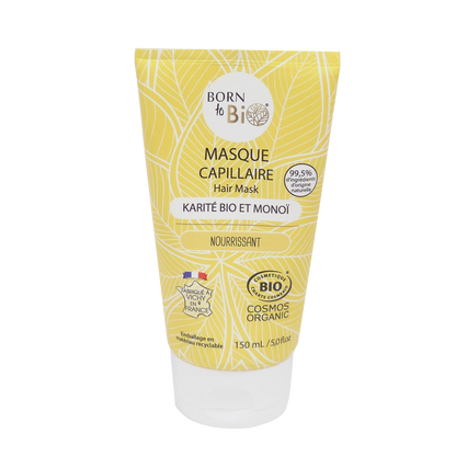 Shea and monoi hair mask - Certified organic-0