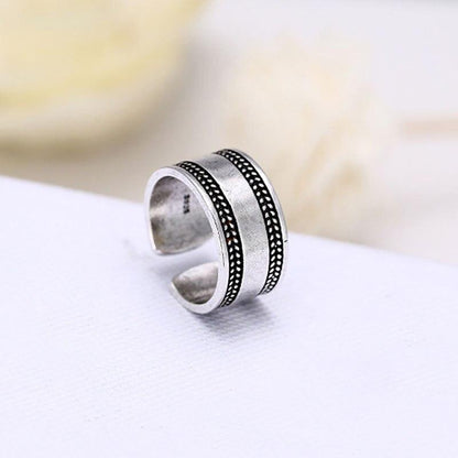 Elegante vintage ring in minimalistisch ontwerp