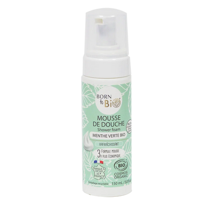 Spearmint Shower Foam - Certified organic-0