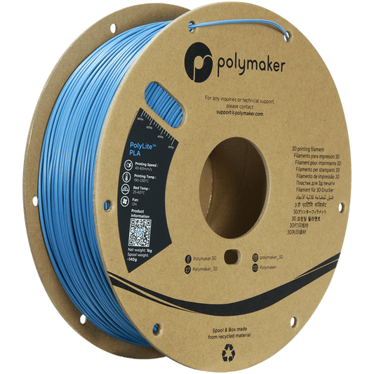 Polymaker PolyLite PLA  Filament Stone Blue 1,75mm 1KG