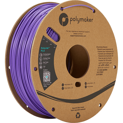 Polymaker PolyLite PLA  Filament Purple 1,75mm 1KG