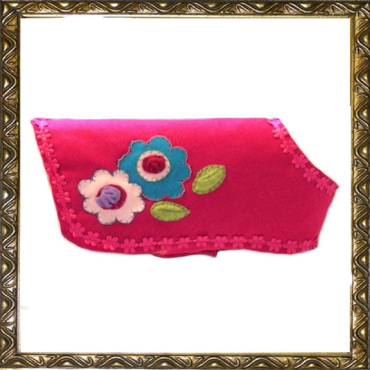 Prediletto Fuchsia Flower Coat-0