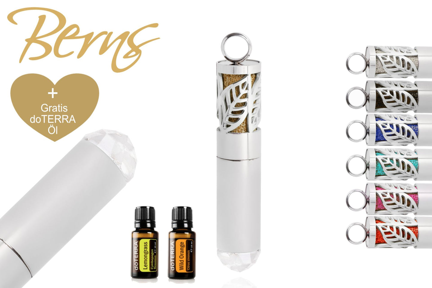 Anhänger - Parfüm/ätherisches Öl FRAGRANCE LEAFS+CRY TIT + Geschenk dōTERRA Ätherisches Öl-0