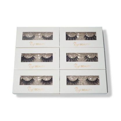 Magnetic Strip Vegan False Lashes - Everyday Glam-1