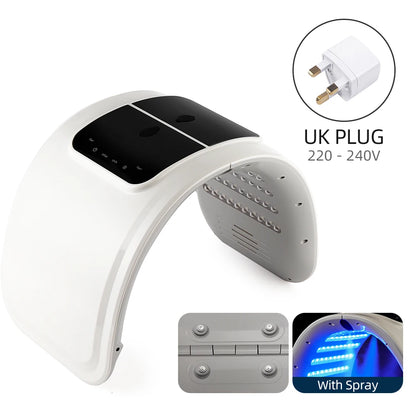 Revitaliseer uw huid met de ForeverLily LED Gezichtsmasker PDT-machine – 7 Kleur Photon Therapie voor ultieme spa-kwaliteit verjonging en verfrissende nano-nevel!