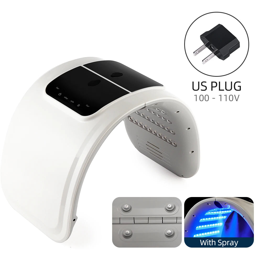 Revitaliseer uw huid met de ForeverLily LED Gezichtsmasker PDT-machine – 7 Kleur Photon Therapie voor ultieme spa-kwaliteit verjonging en verfrissende nano-nevel!