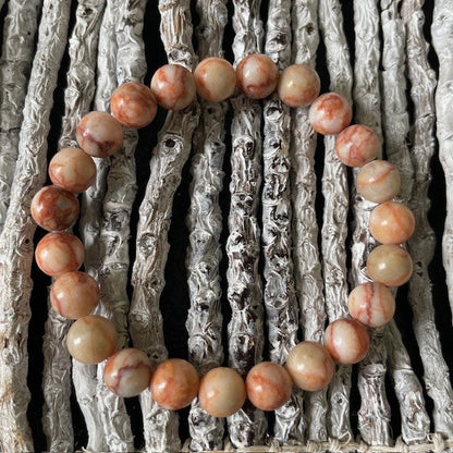 Ravishing Red Picasso Jasper Bracelet