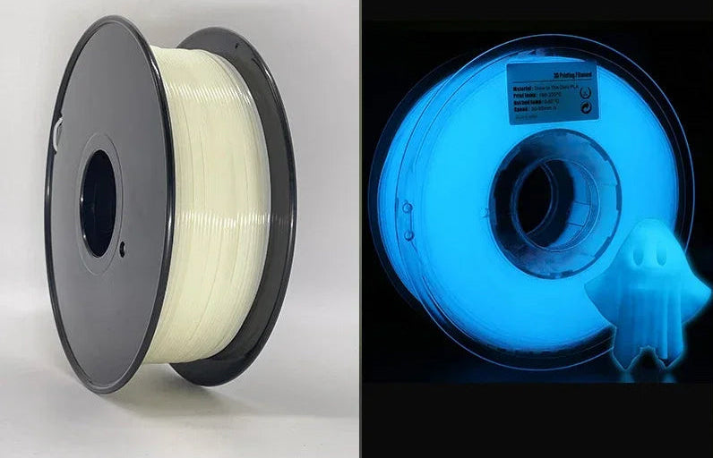 Glow In The Dark PLA Filament 1.75mm Luminous 3D Printer Filament Green Blue Red Glow PLA for 3D Printing