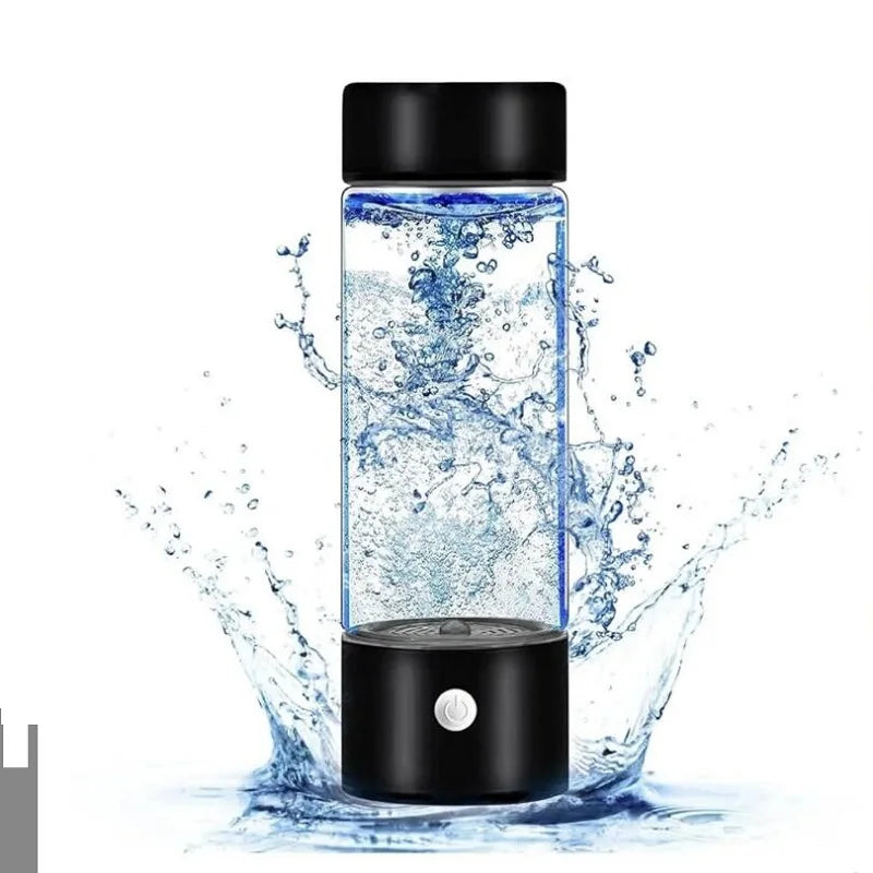 Verhoog Uw Hydratatie: 420ml Elektrische Waterfles Rijk aan Waterstof met Titanium Filter - Draagbare Antioxidant Generator!
