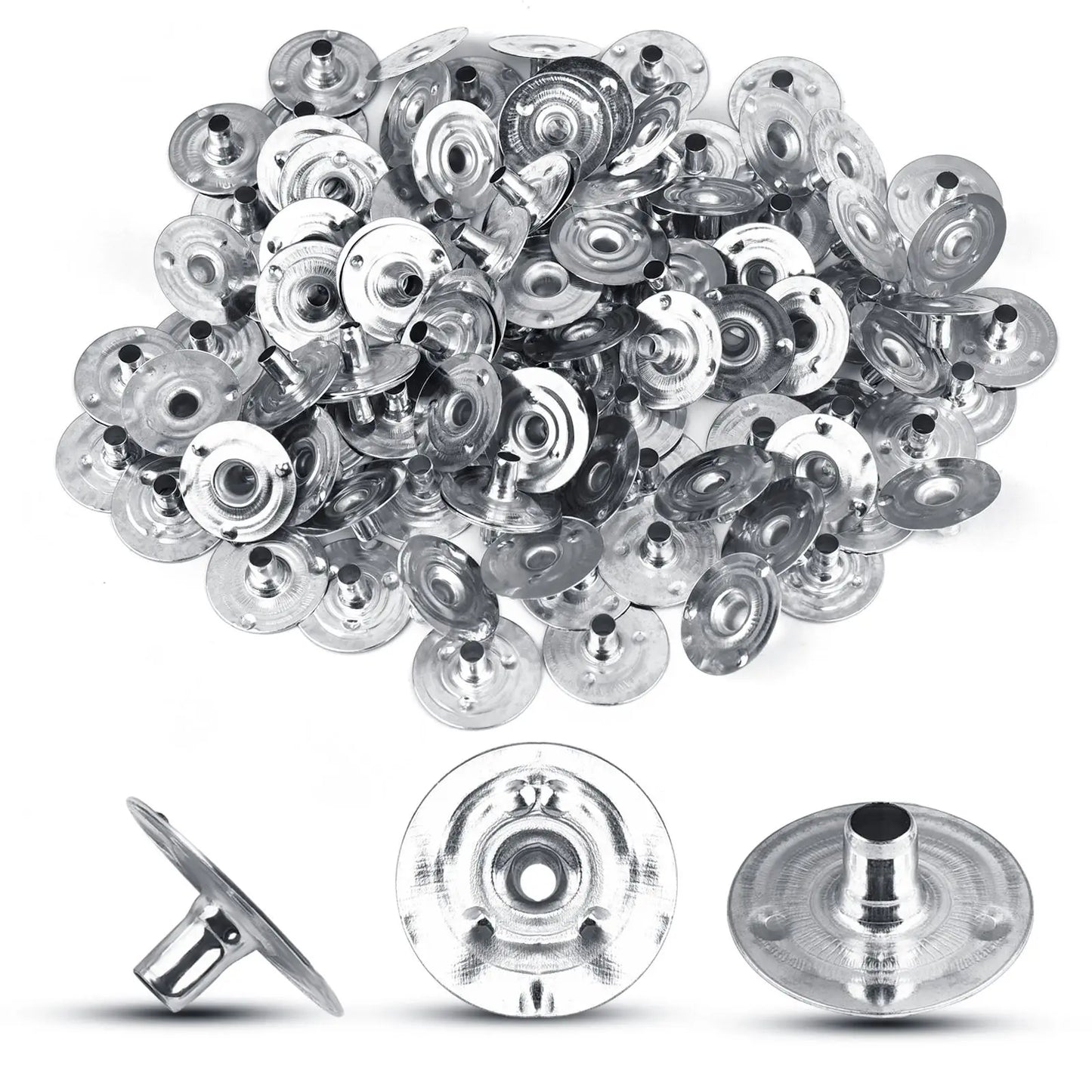 Candle Wicks with Sustainers | Pre-Tabbed Cotton Wicks for Candle Making | Multiple Lengths & Bulk Packs