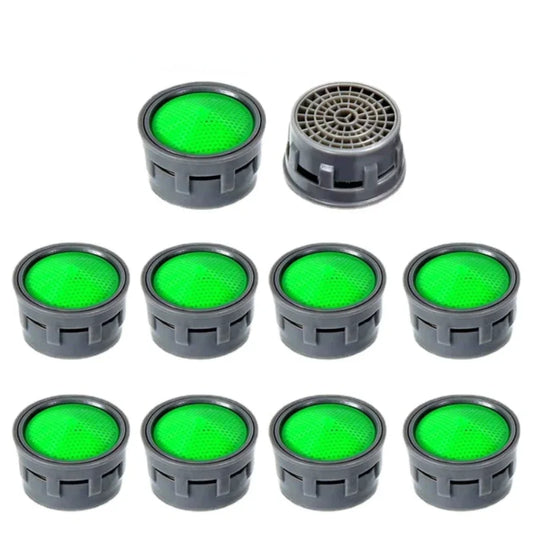 Set van 10 Fonteinkraanfilters - Premium Kraanaerator Invoegen - Essentiële Dopsvervanging voor Verbeterde Waterdoorstroomcontrole