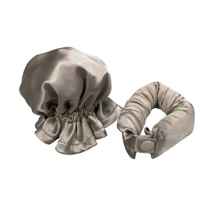 Revolutionaire Hittevrije Krulstaaf: Luxueuze Zijde Krullen zonder Hitte - Zachte Haarrollers en Comfortabele Slaapband voor Makkelijke Haarstyling!