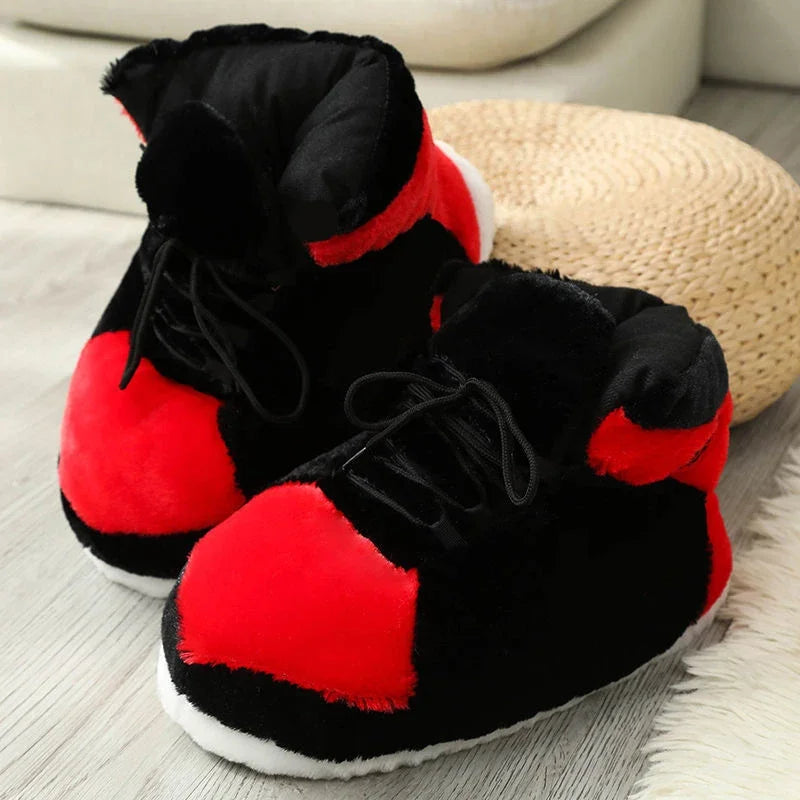 Schattige Cartoon Dier Plush Slippers - Gezellige Katoenen Winter Footwear voor Mannen en Vrouwen