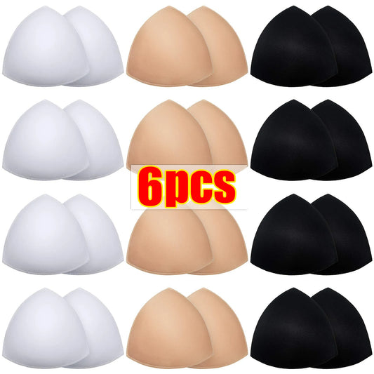 Driehoekige Push-up BH Pads – Onzichtbare Inlegstukken voor Bikini’s & Badpakken