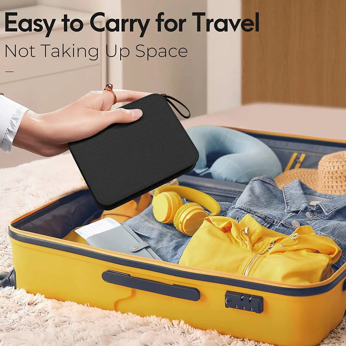 Kit de couture complet avec fils aiguilles ciseaux accessoires couture DIY maison voyage