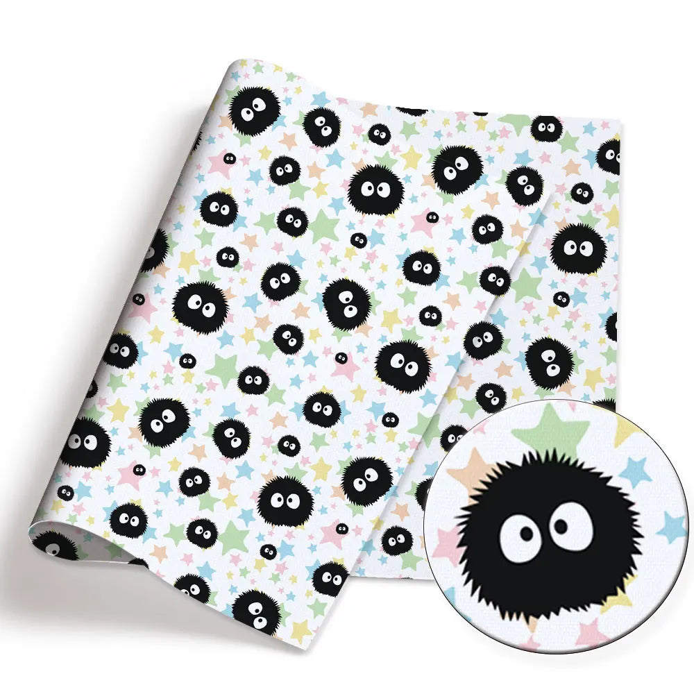 Cute Cartoon Printed Fabric 140x50cm Polyester Cotton for Sewing Patchwork Quilting Baby Clothes