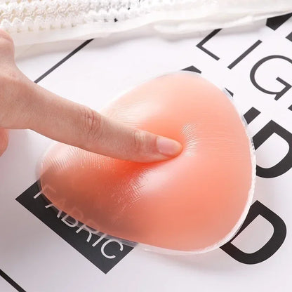 Verhoog je zomerse look met dikkere siliconen bh-inzetstukken - Perfect voor push-up ondersteuning en tepeldekking, ideaal voor bikini's en lingerie!