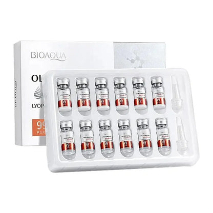 Verfris je huid met onze giste-vriesdroog gezichtsserumset voor een stralende, jeugdige huid - verstrak poriën, hydrateer en verlicht met anti-aging peptide essence!