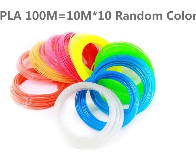 PLA 3D Pen Filament 1.75mm 10m Refill Pack for 3D Printing Pen Color Filament for 3D Drawing Crafts