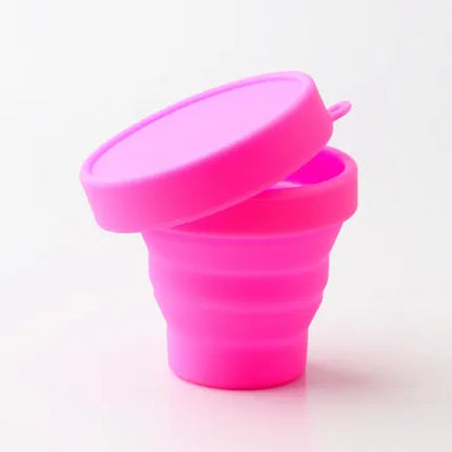 Strakke Opvouwbare Herbruikbare Menstruatiecup Sterilisator - Premium Medisch Kwaliteit Siliconen voor Ultieme Vrouwelijke Hygiëne