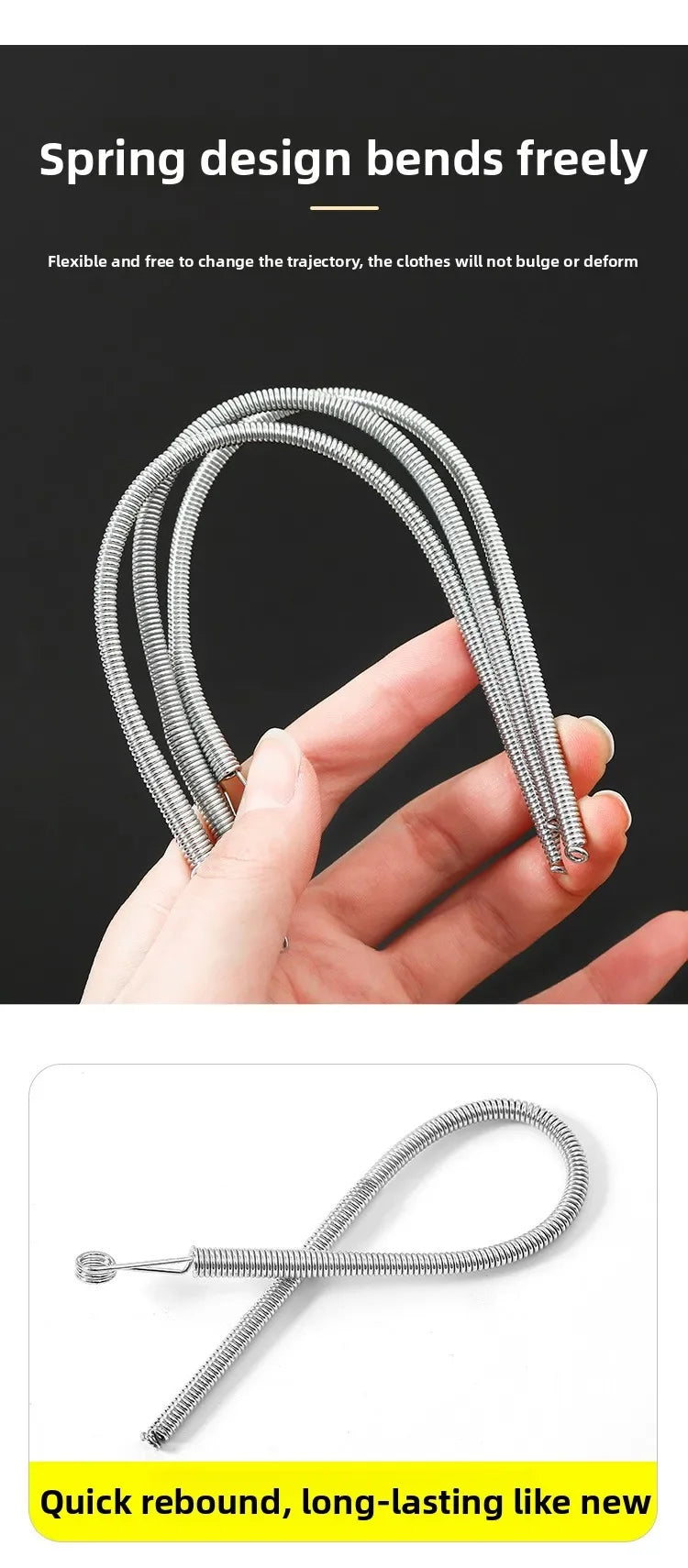 Enfile-cordon flexible en acier outil couture lacet capuche pantalon DIY mercerie