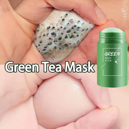 revitaliseer je huid met onze groene thee zwarteheads verwijderende vaste masker - richt je op acne, vlekken en minimaliseer poriën!