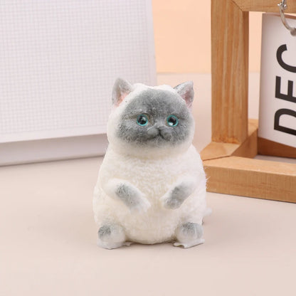 Schattige Jumbo Kitty Kat Taba Siliconen Pluche Speelgoed - Handgemaakte Squeeze Mochi voor Stressverlichting & Ontspanning - Perfect Cadeau voor Kattenliefhebbers!