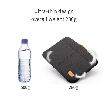 Stijlvolle Schokbestendige Laptop Sleeve Bag voor 14-15,6 Inch Notebooks - Perfecte Aktetas voor Zakenreizen