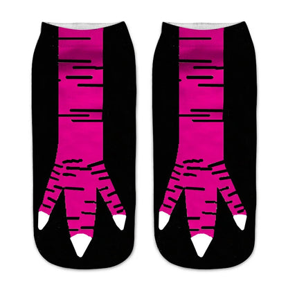 Trendy Ademend Korte Katoenen Sokken met Grappige 3D Skull Letterprint voor Mannen – Stijlvolle Laag Model Sport Boot Sokken