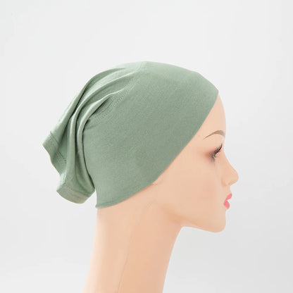 Chic en Stijlvol 56-Kleurige Vrouwen Binnen Hijab Tube Muts - Premium Bamboe Jersey Onderheadscarf voor Moslim Mode