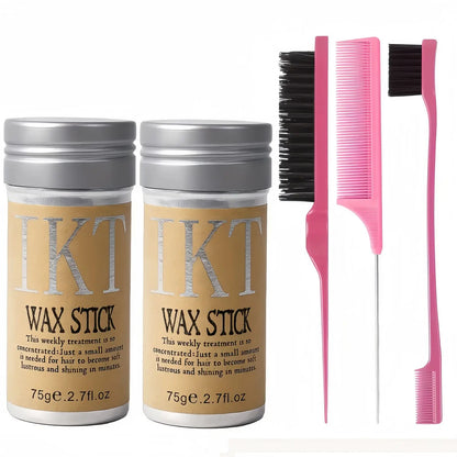 Ultieme Haarwasstick voor Kinderen en Vrouwen - Perfect voor Gladgestylde Looks, Controle van Vleugeltjes voor het Kleine Meisje en Essentiële Styling voor Pruiken!